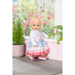 Baby Annabell - Fusta si bluza 43 cm