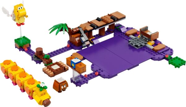 71383-1 Lego Super Mario 71383 - Wiggler și mlaștină otrăvitoare