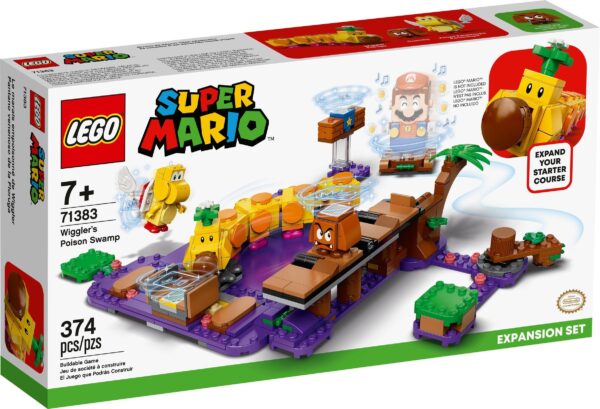 71383_alt1 Lego Super Mario 71383 - Wiggler și mlaștină otrăvitoare