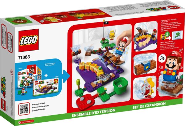 71383_alt10 Lego Super Mario 71383 - Wiggler și mlaștină otrăvitoare