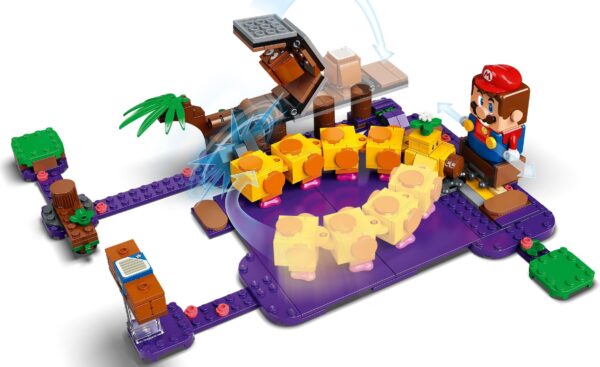 71383_alt6 Lego Super Mario 71383 - Wiggler și mlaștină otrăvitoare