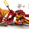 Lego Ninjago 71753 - Atacul Dragonului de Foc
