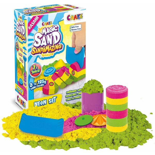 NISIP KINETIC - SET JOACA NEON - CRZ32374