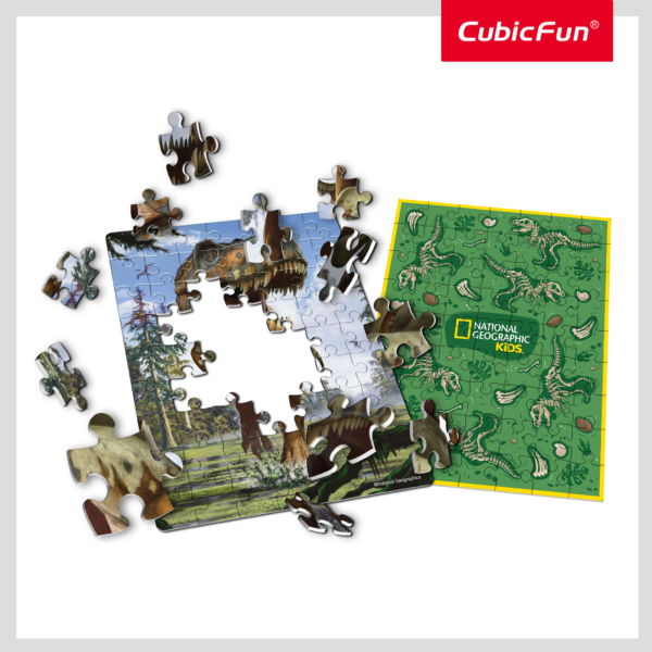 PUZZLE IN CUTIE TYRANNOSAURUS REX 63 PIESE