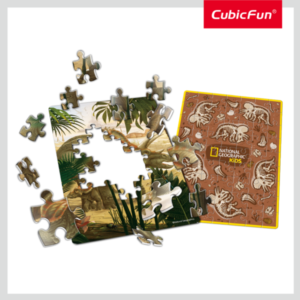PUZZLE IN CUTIE TRICERATOPS 63 PIESE