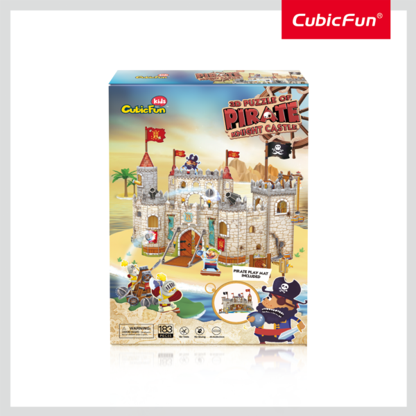 PUZZLE 3D CASTELUL PIRATILOR 183 PIESE