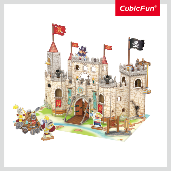 PUZZLE 3D CASTELUL PIRATILOR 183 PIESE - CUP833h