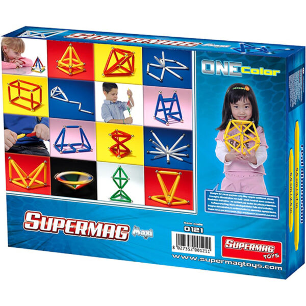 Supermag Maxi One Color - Set Constructie 22 Piese - SM0121