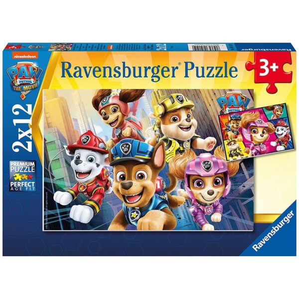 Puzzle Paw Patrol, 2X12 Piese - RVSPC05151