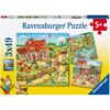 Puzzle Vacanta La Tara, 3X49 Piese - RVSPC05249