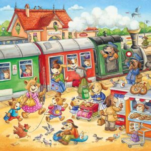 Puzzle Vacanta La Tara, 3X49 Piese - RVSPC05249