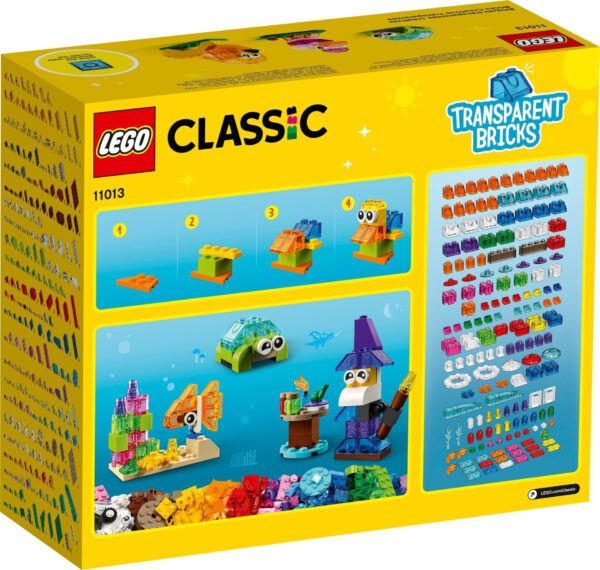 Lego Classic 11013 - Creative Transparent Bricks
