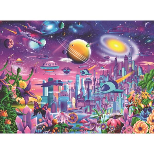 Puzzle Orasul Cosmic, 200 Piese - RVSPC13291
