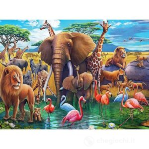 Puzzle Animale Din Africa, 200 Piese - RVSPC13292