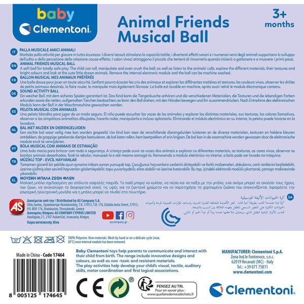 Baby Clementoni - Minge Muzicala - CL17464