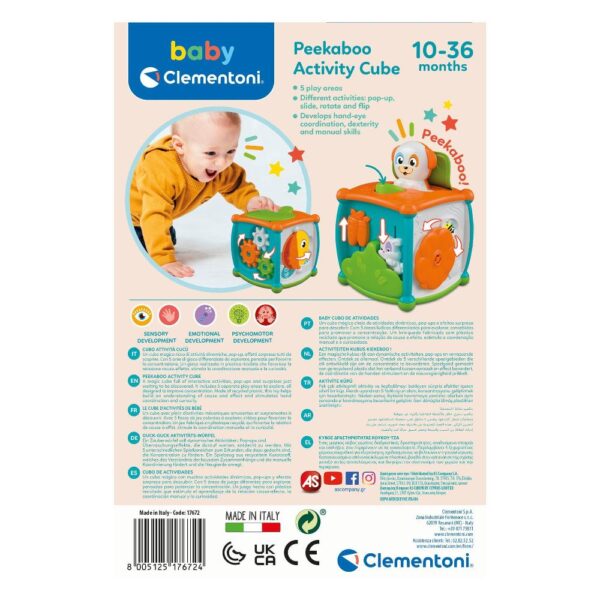 Baby Clementoni - Cub Cu Activitati - CL17672