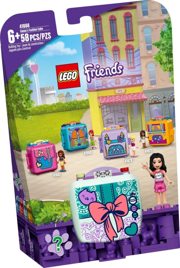Lego Friends 41668 - Cubul de moda al Emmei