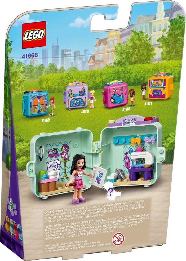 Lego Friends 41668 - Cubul de moda al Emmei