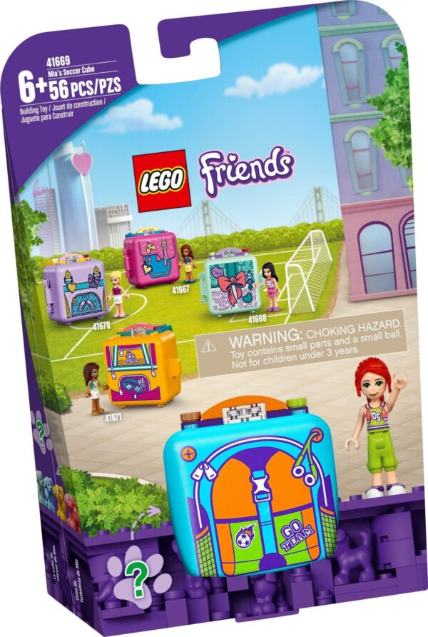 Lego Friends 41669 – Cubul de fotbal al Miei