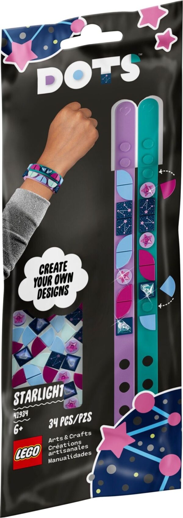 Lego Dots 41934 - Brățări Lumina stelelor