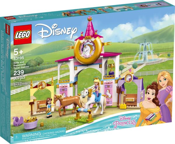 Lego Disney Princess 43195 – Grajdurile regale ale lui Belle si Rapunzel