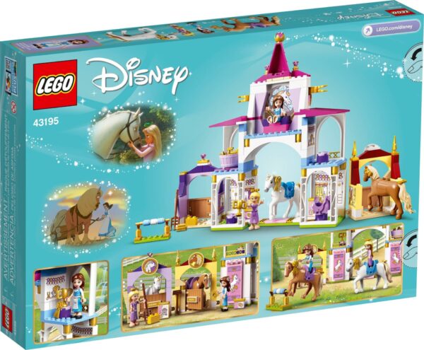 Lego Disney Princess 43195 – Grajdurile regale ale lui Belle si Rapunzel