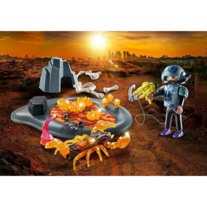 Playmobil - Lupta Impotriva Scorpionului De Foc - PM70909