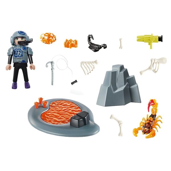 Playmobil - Lupta Impotriva Scorpionului De Foc - PM70909
