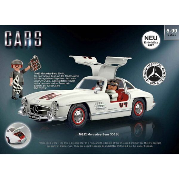 Playmobil - Mercedes 300 Sl W198 - PM70922