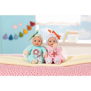 Baby Born - Bebelus Ingeras 18 Cm Cu Hainute Roz Sau Albastre - ZF832295