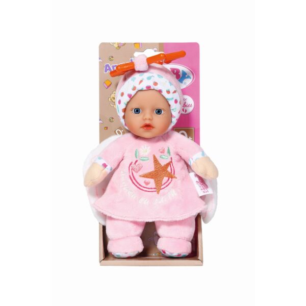 Baby Born - Bebelus Ingeras 18 Cm Cu Hainute Roz Sau Albastre - ZF832295