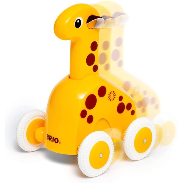 BRIO302294 Brio - Jucarie Apasa Si Merge Girafa - BRIO30229