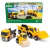 Brio - Set 3 Vehicule De Constructii - BRIO33658