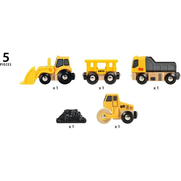 Brio - Set 3 Vehicule De Constructii - BRIO33658