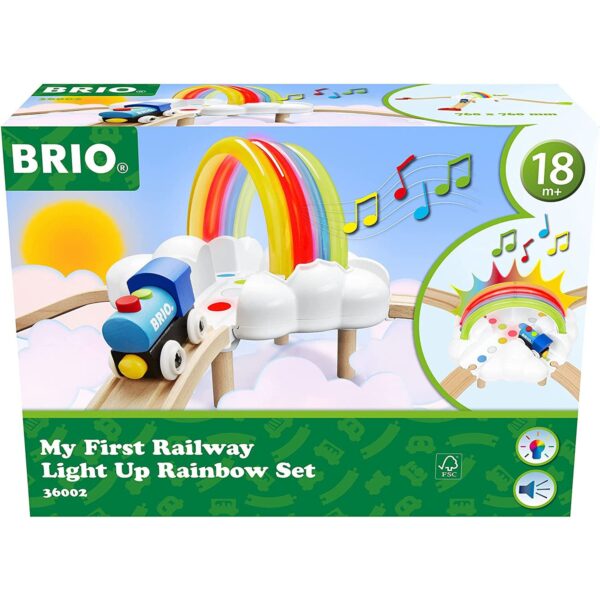 Brio - Primea Mea Sina De Tren Care Lumineaza - BRIO36002