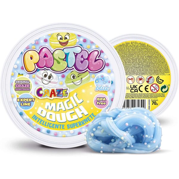 CRZ35429 Craze - Plastilina 70 Grame - Pastel - 6 Modele Diferite - CRZ35429