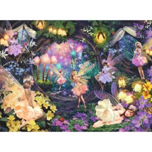 Puzzle Gradina Zanelor, 100 Piese Starline - RVSPC13293