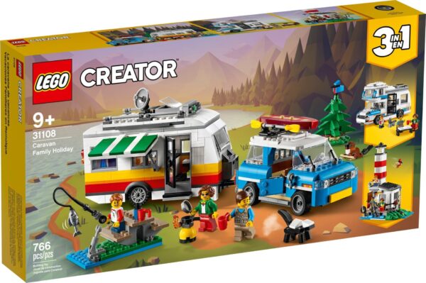 31108_alt1 Lego Creator 31108 - Sărbătoare de caravană în familie