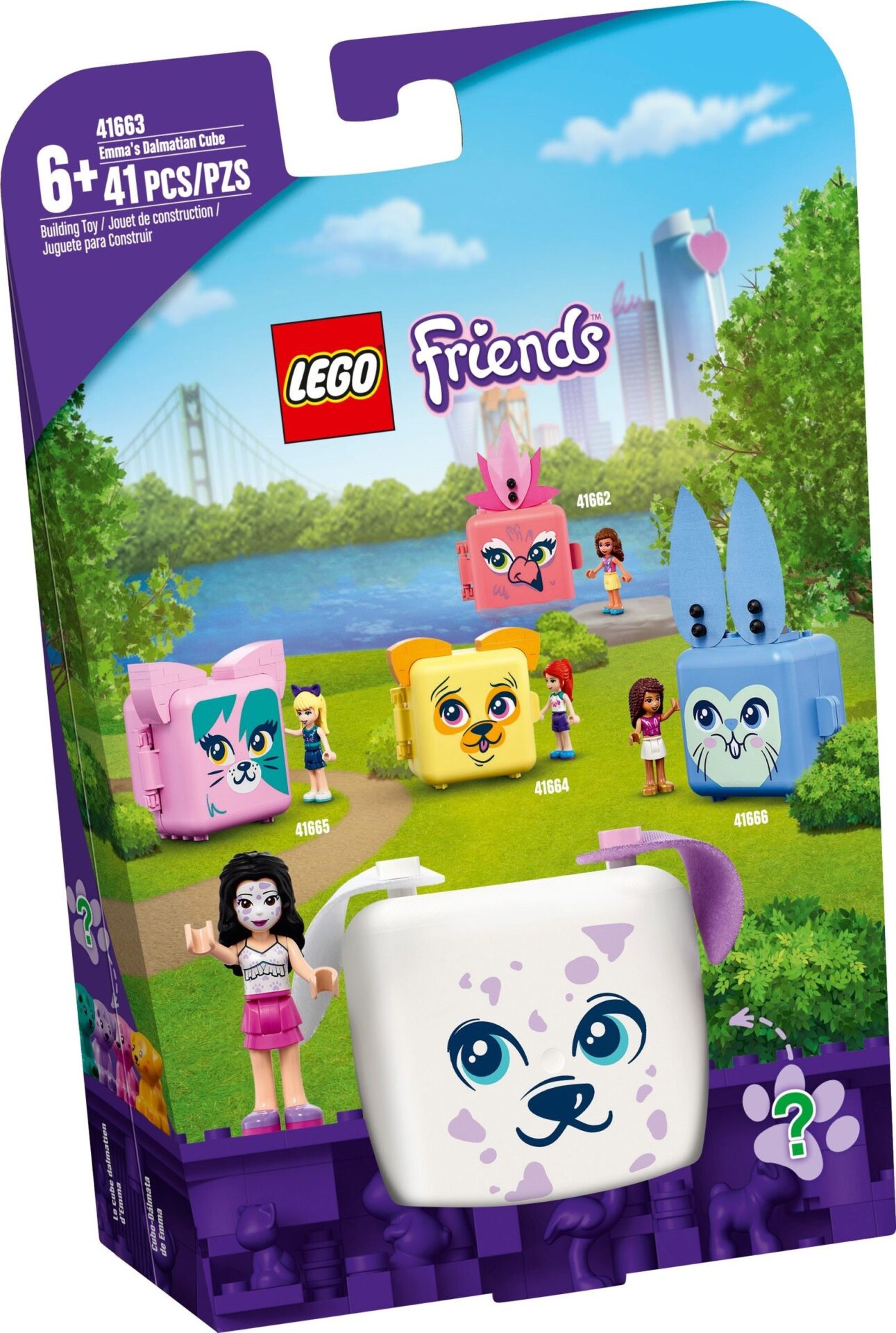 Lego Friends 41663 - Cubul cu dalmatian al Emmei