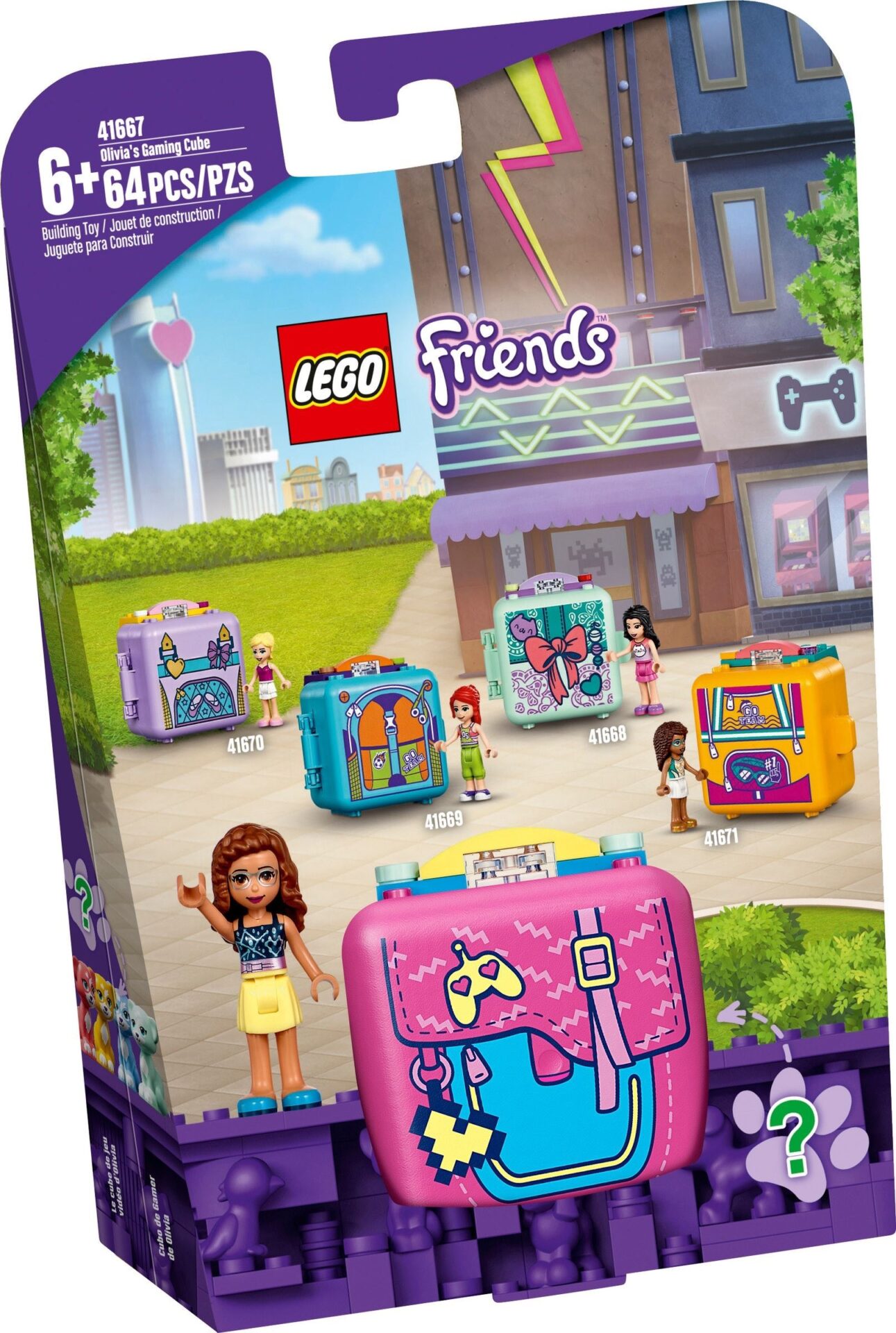 Lego Friends 41667 - Cubul de jocuri al Oliviei