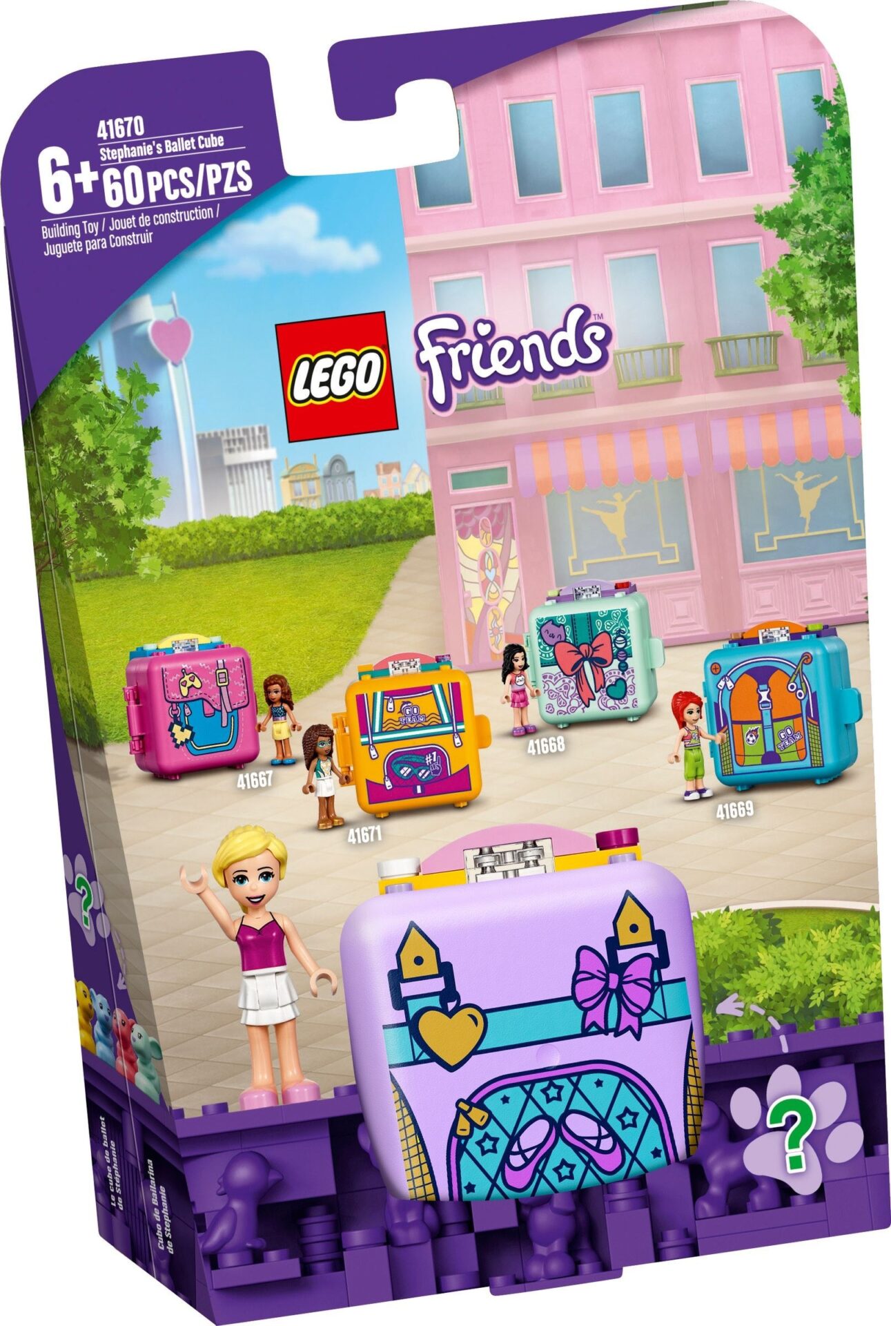 41670_alt1 Lego Friends 41670 - Cubul de balet al lui Stephanie (#41670)