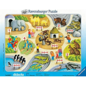 Puzzle Tip Rama Sa Numaram Pana La 5, 17 Piese - RVSPC05233
