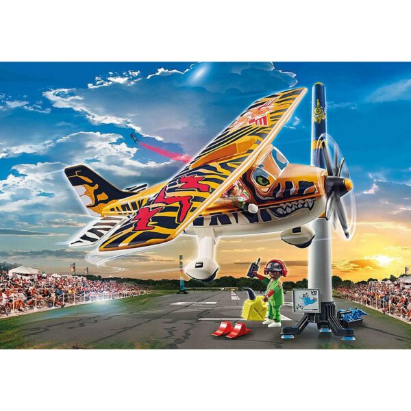 Playmobil Avion PM Airlines – Thème Aéroport, Occasion