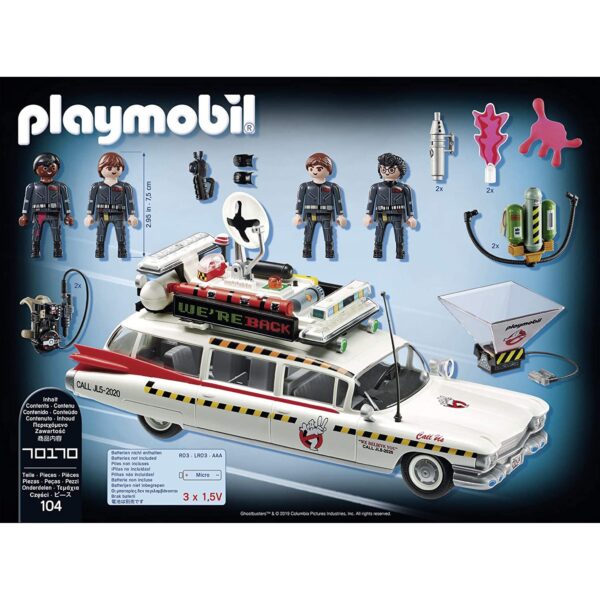 Playmobil - Ghostbusters - Vehicul Ecto-1A - PM70170
