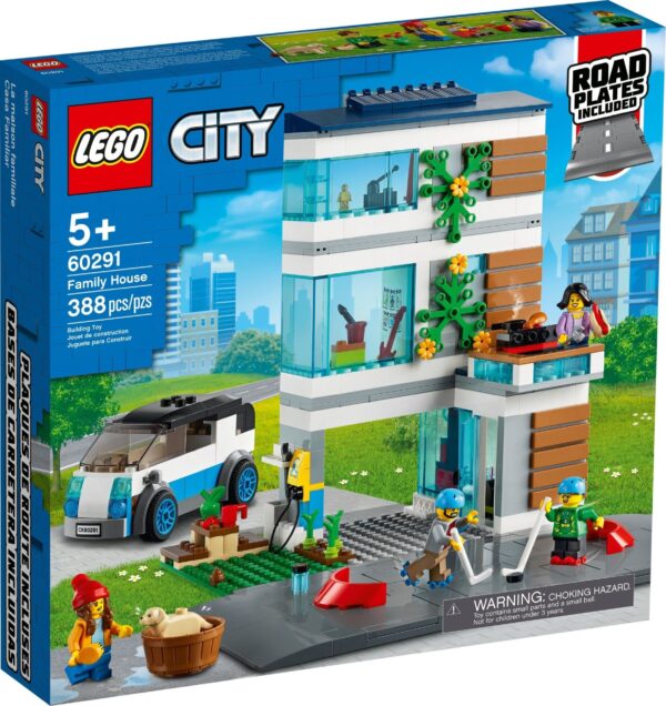 60291_alt1 Lego City 60291 - Casa familiei