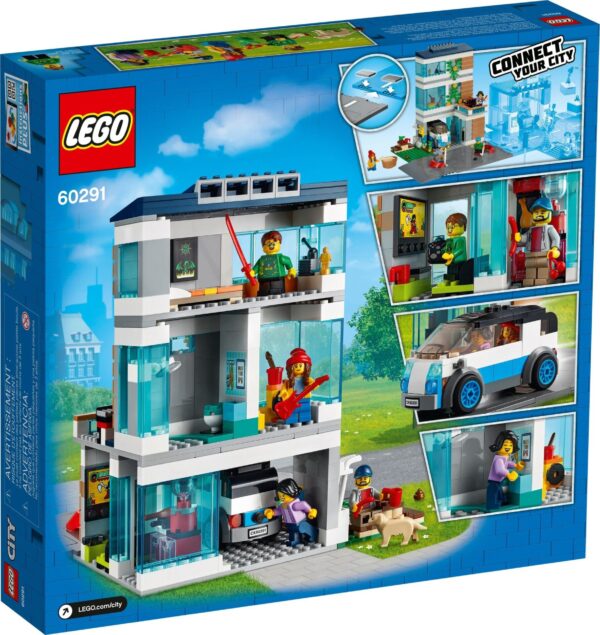 60291_alt8 Lego City 60291 - Casa familiei