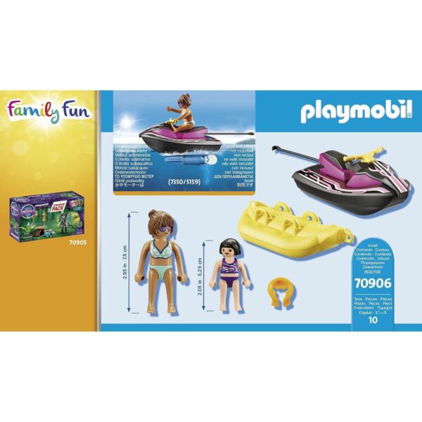 Playmobil - Scuter De Apa Si Barcuta Banana - PM70906