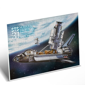 Cubic Fun - Puzzle Nasa - Hubble Space Telescope, 1000 Piese - CUDS1030h