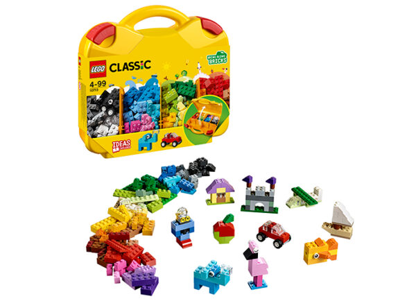 LEGO Classic - Valiza creativa 10713, 213 piese