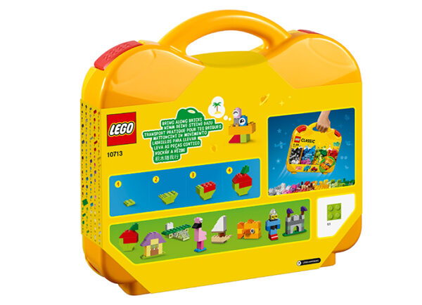 LEGO Classic - Valiza creativa 10713, 213 piese